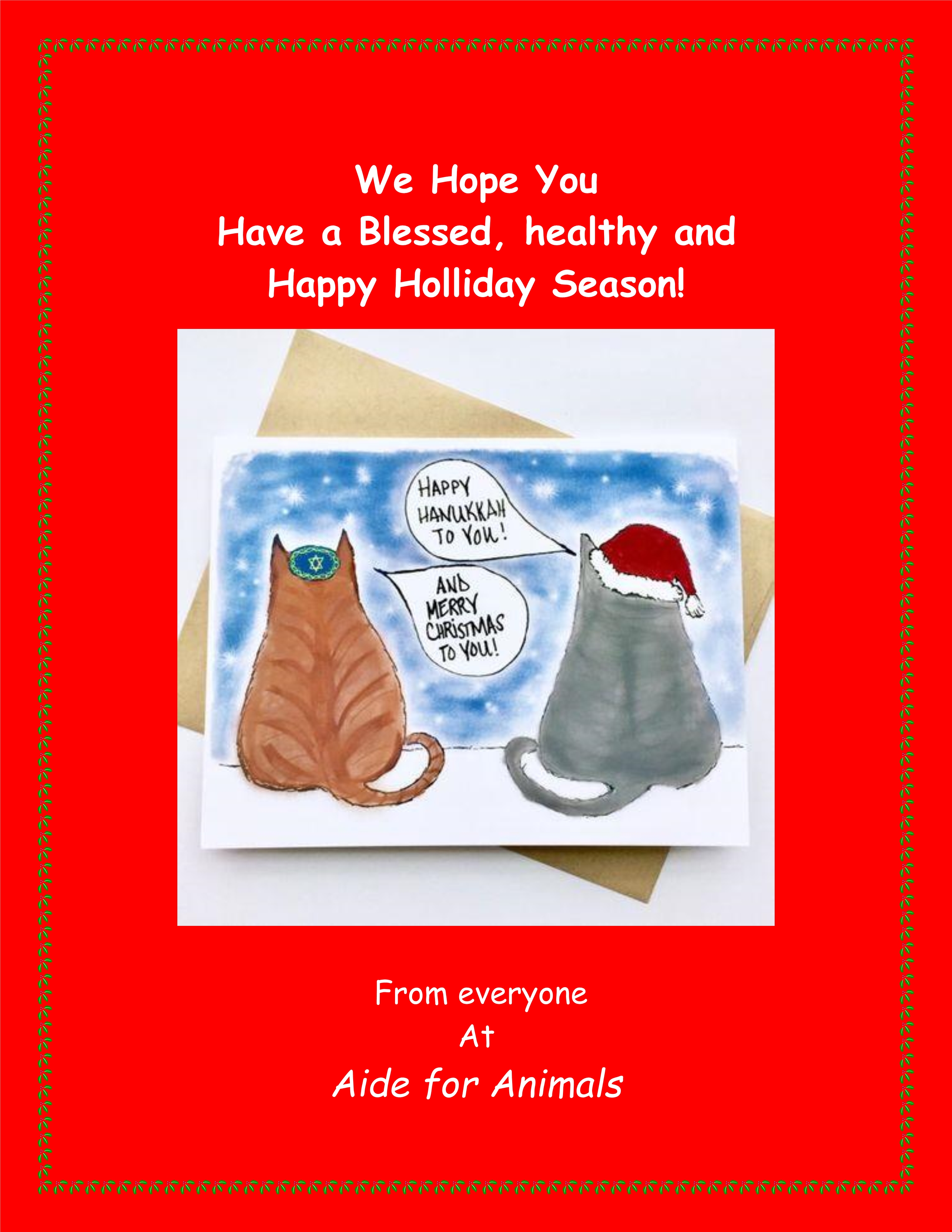 Merry Christmas &amp; Happy Hanukkah